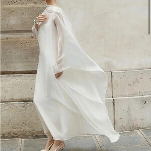 Mary Rose Dress - Huong Boutique Ivory Maxi Dress